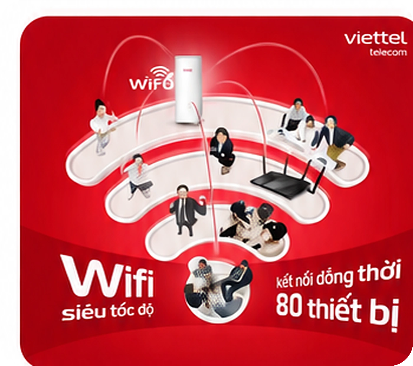 Wifi 6 phủ sóng Internet